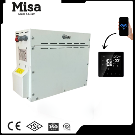 Misa Ev Tipi Buhar Odası Jeneratörü 6 kW